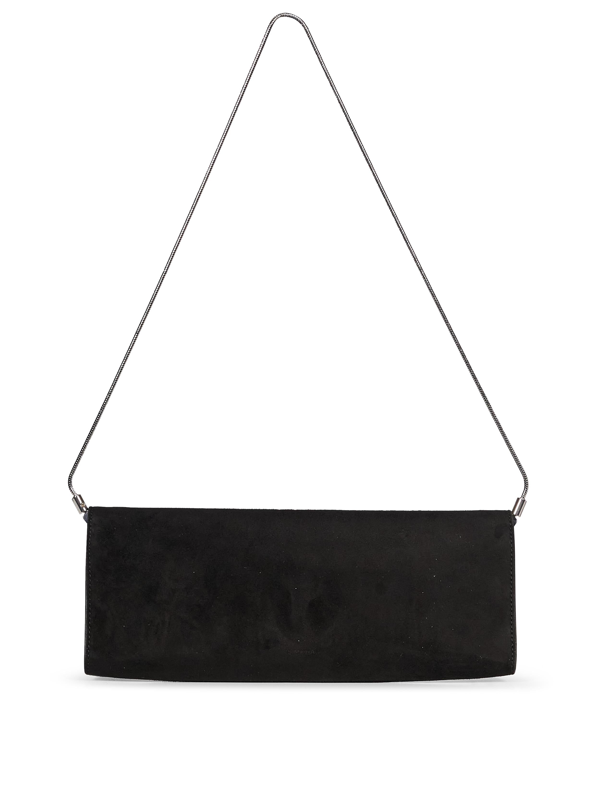 Clutch River East West in nero 