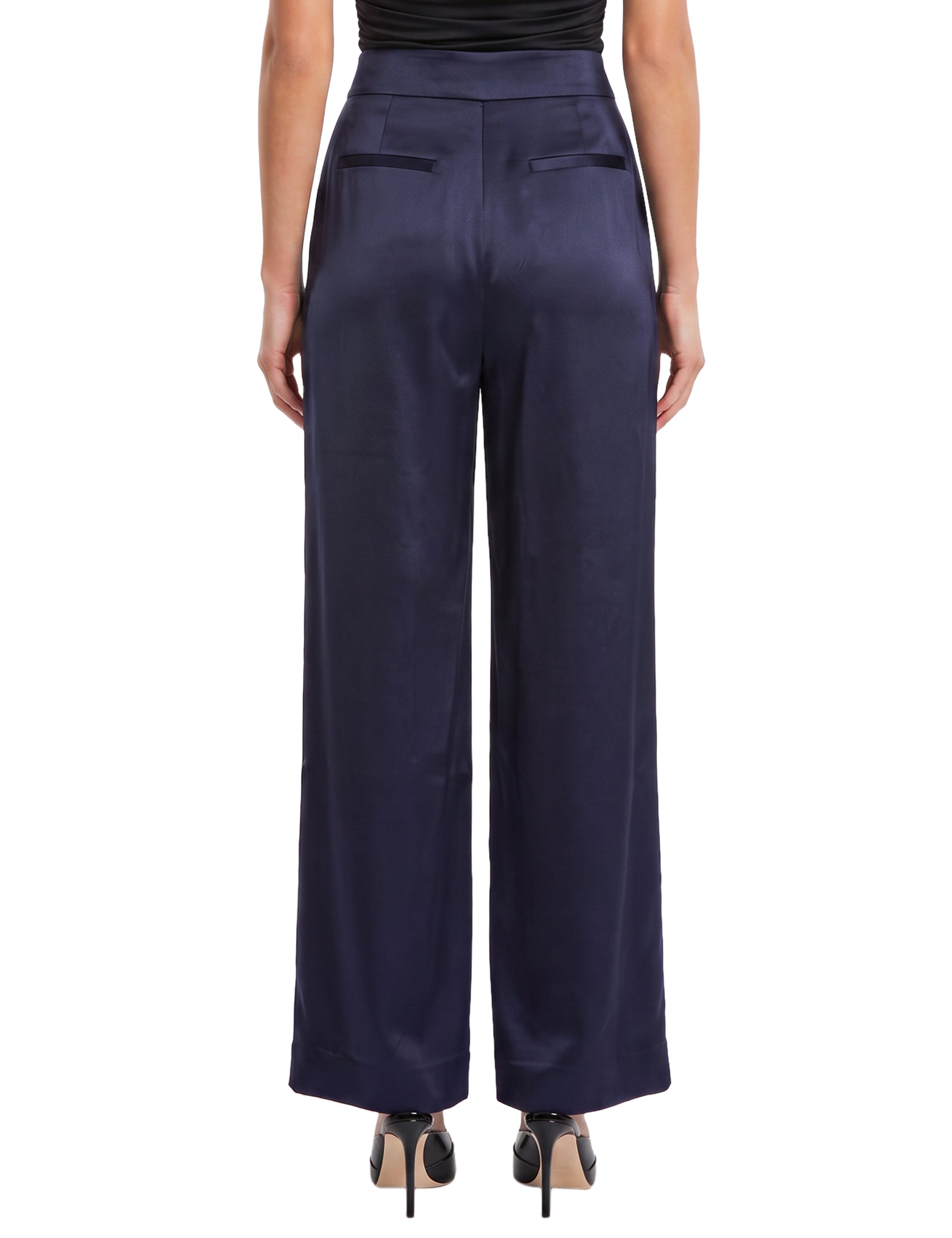 Pantaloni kyra in blu simkhai - donna 