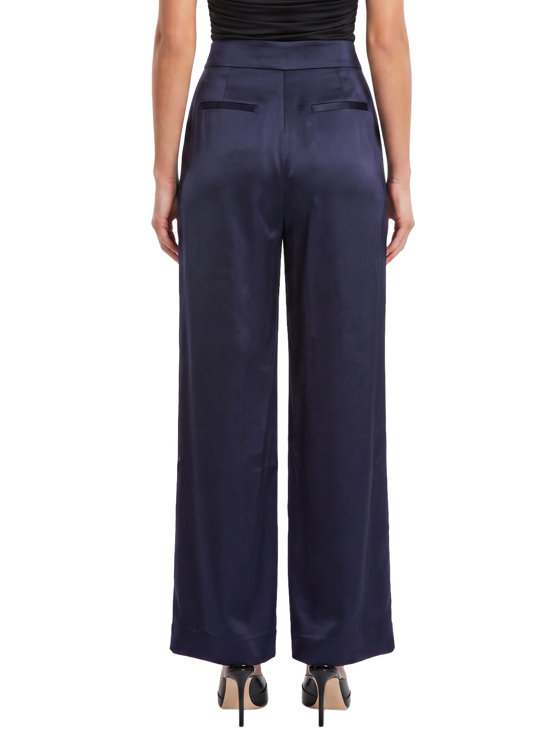 Pantaloni kyra in blu simkhai - donna 