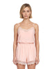Top in seta rosa