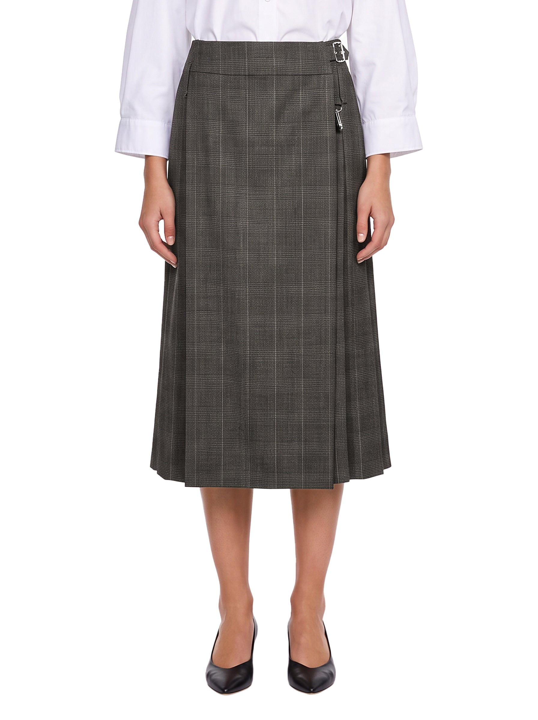 Gonna kilt in grigio 