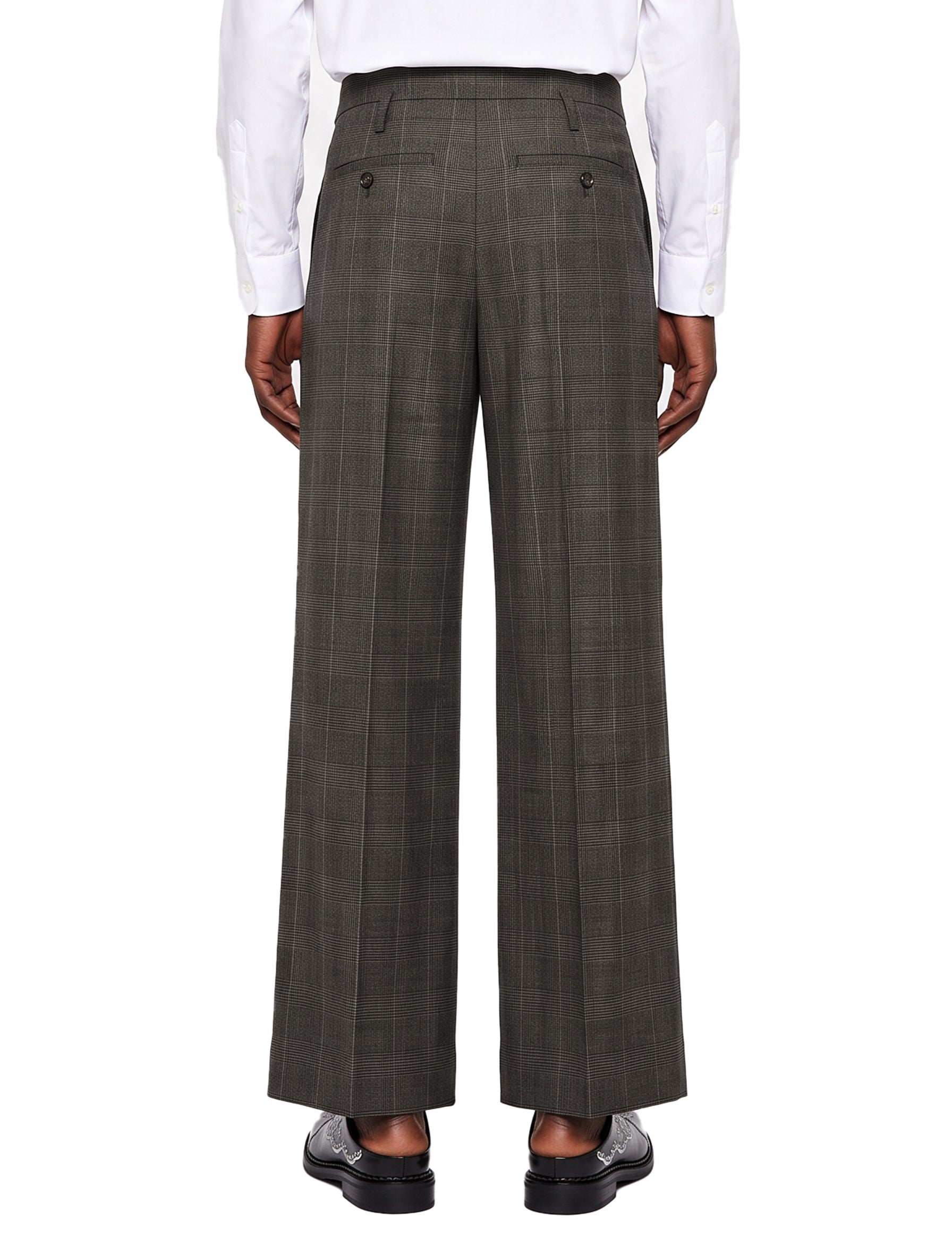 Pantaloni a gamba ampia in grigio 