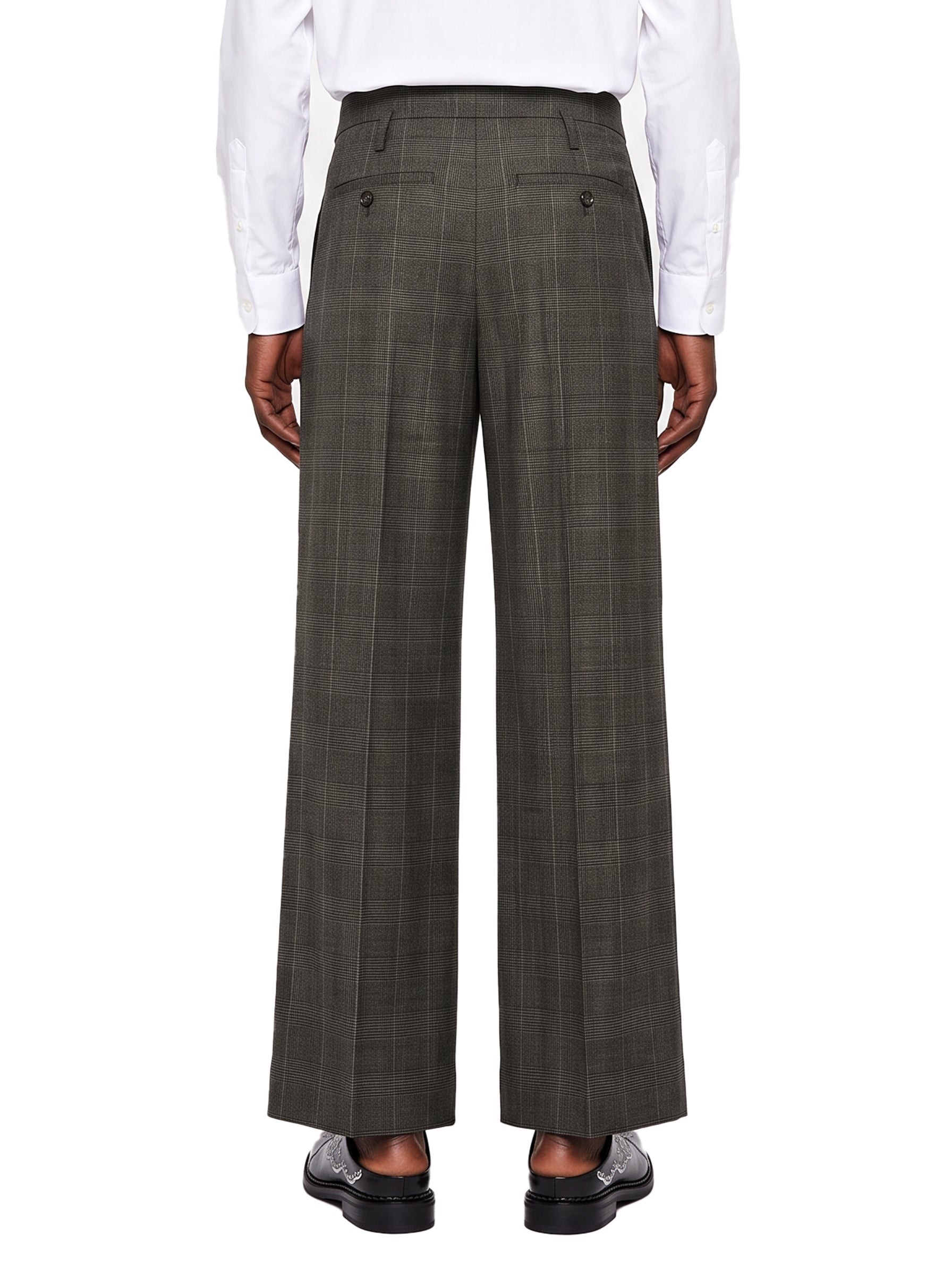 Pantaloni a gamba ampia in grigio 