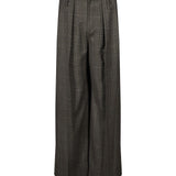 Pantaloni a gamba ampia in grigio 