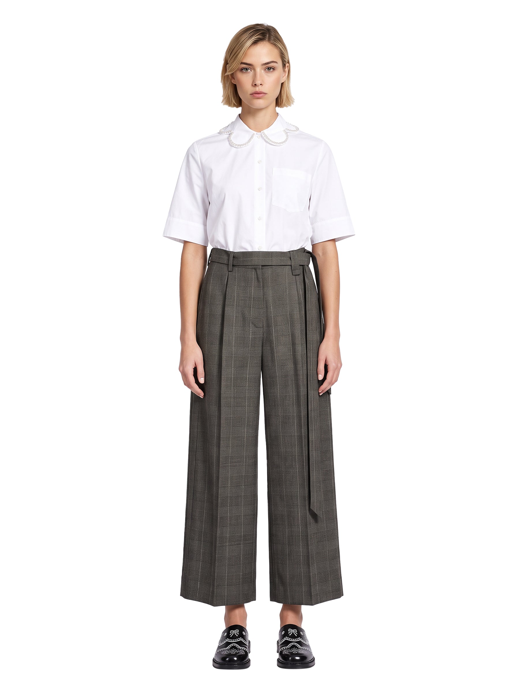 Pantaloni sartoriali in grigio 