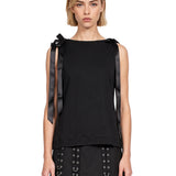 Top lyocell nero 