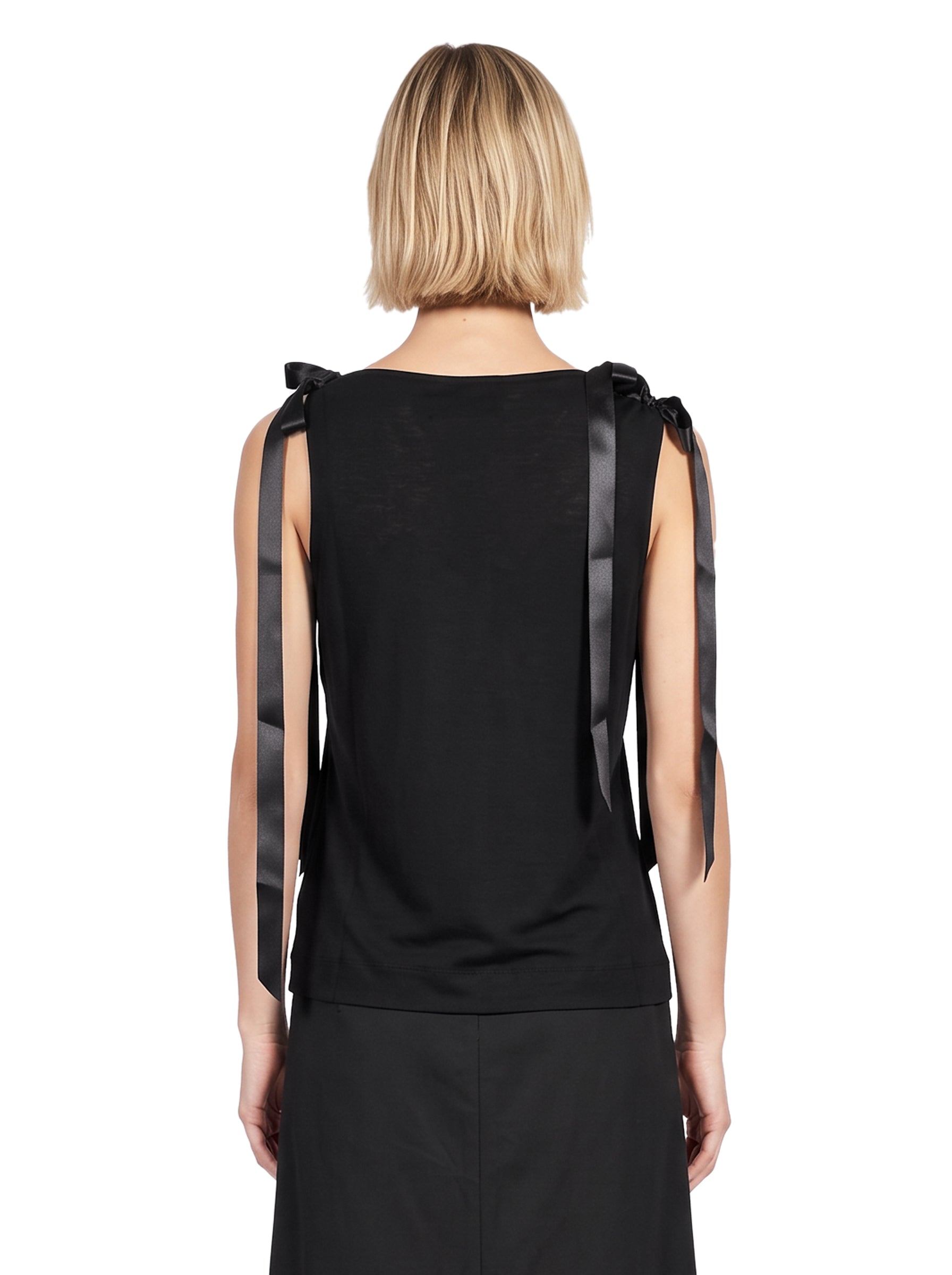 Top lyocell nero 