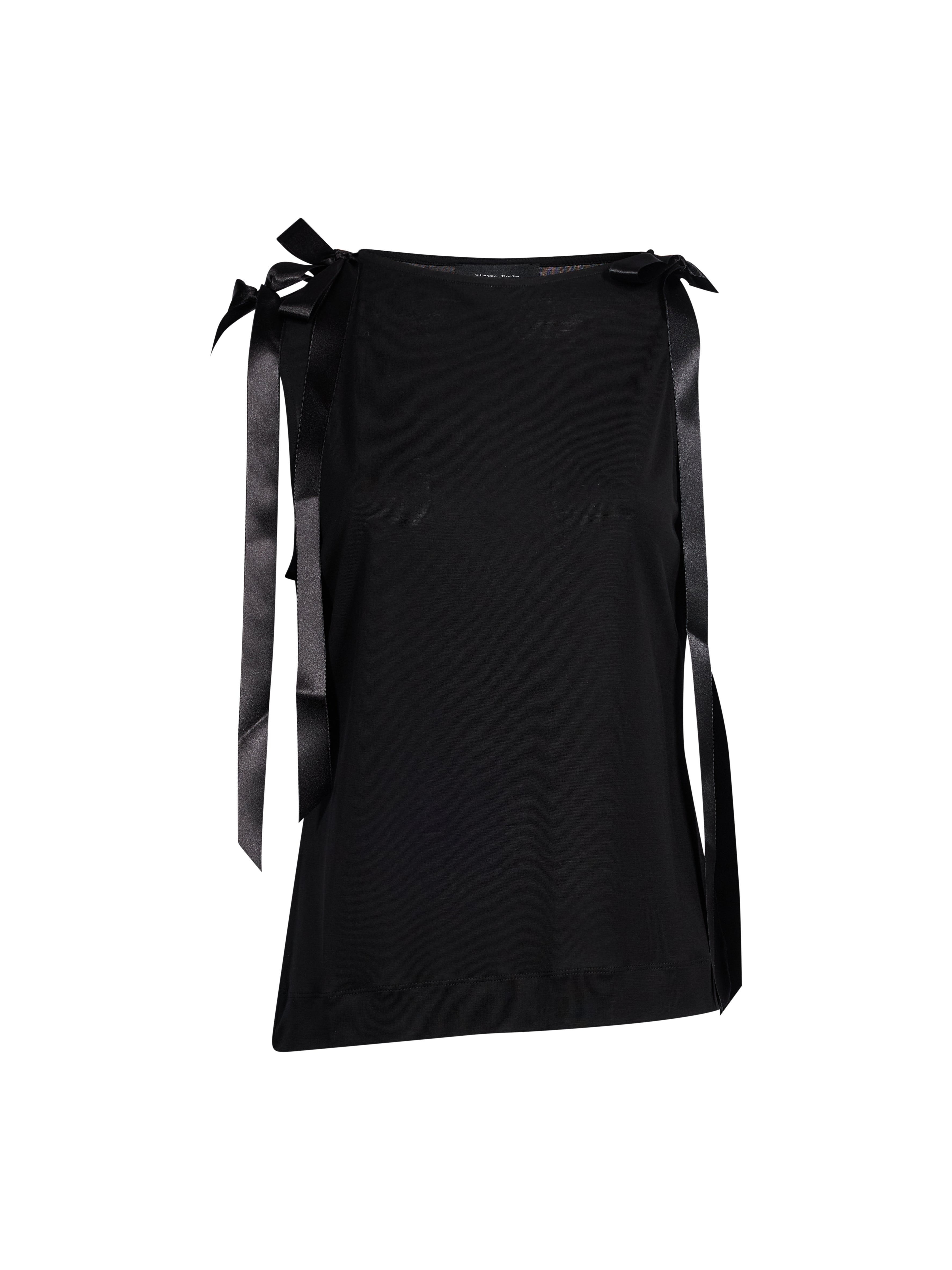 Top lyocell nero 