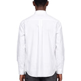 Camicia classica Split Ring in bianco 