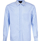 Camicia classica in azzurro 