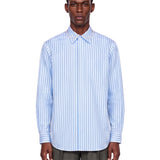 Camicia classica in azzurro 