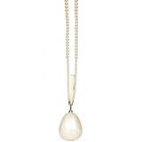 Borsa Pearl Micro Egg in avorio 