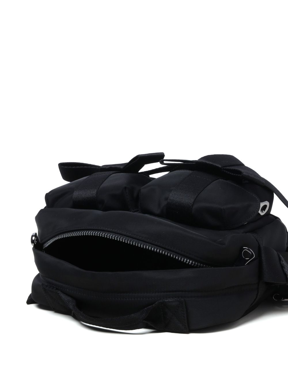 Borsa con cristalli applicati Bow in nero 