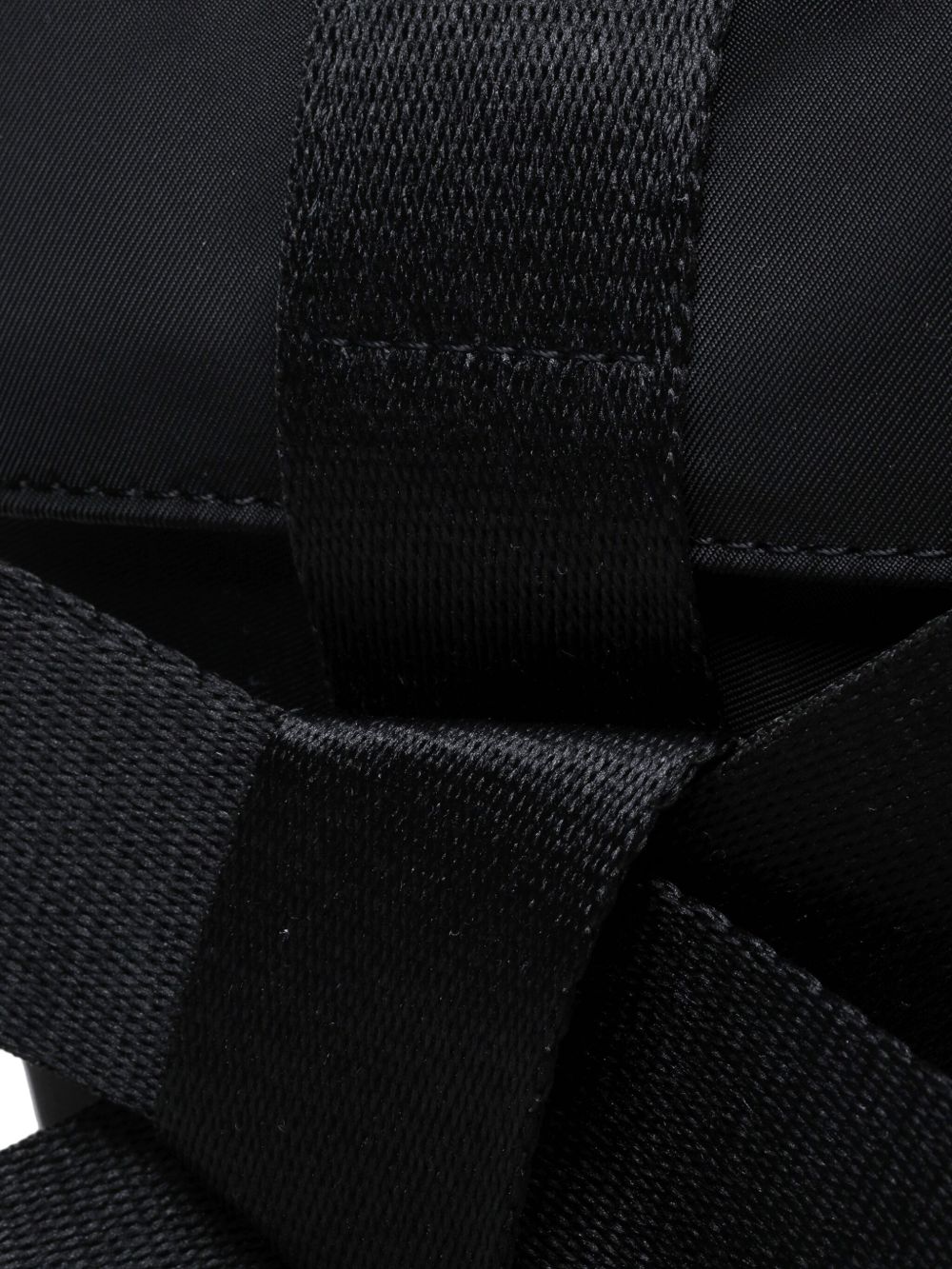 Borsa con cristalli applicati Bow in nero 