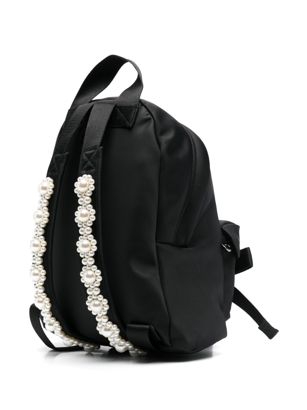 Zaino con fiocchi bow in nero 