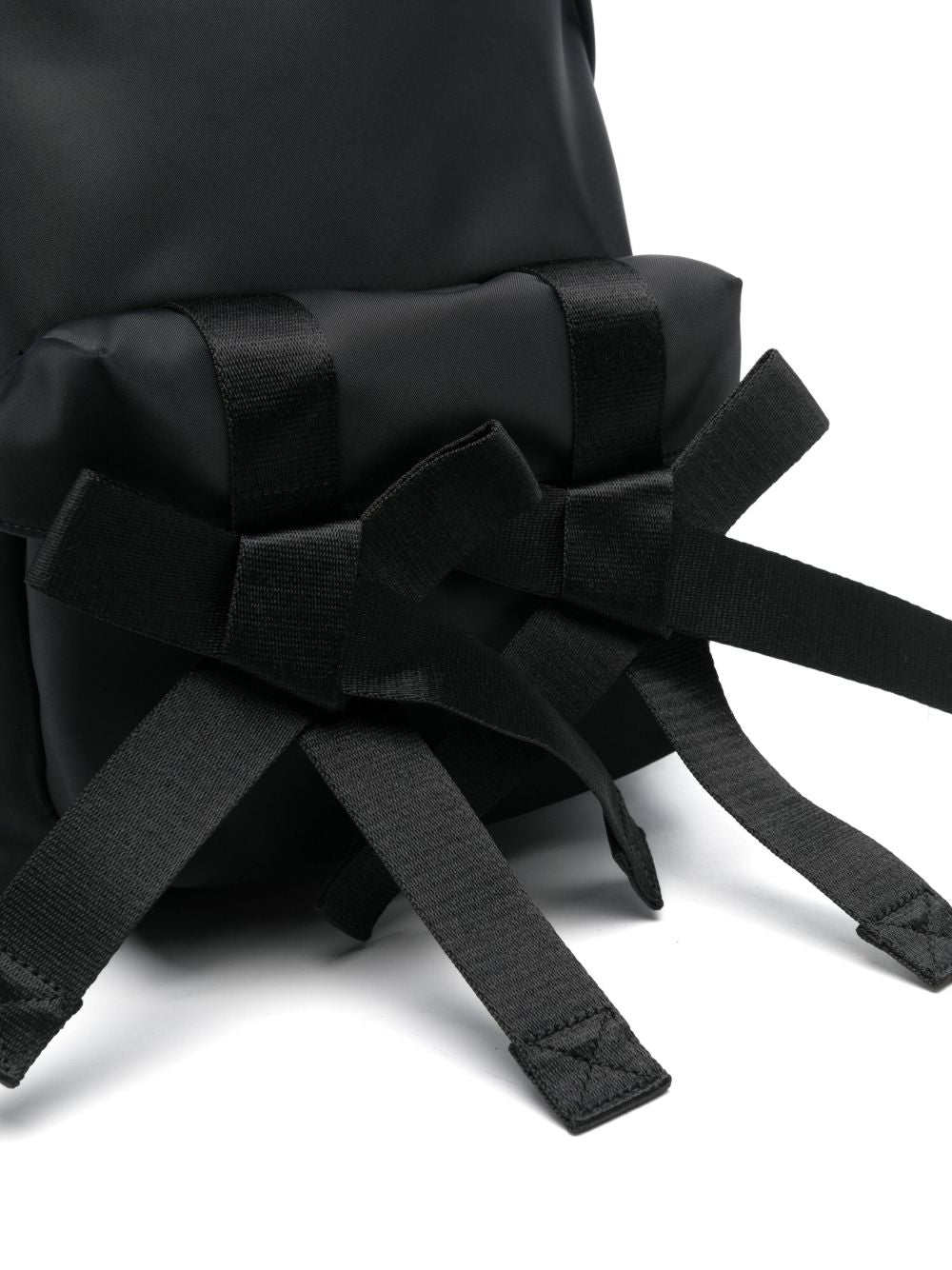 Zaino con fiocchi bow in nero 