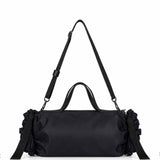 Borsa Double Ribbon Rosette in nero 