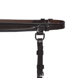Cintura harness in pelle in marrone 