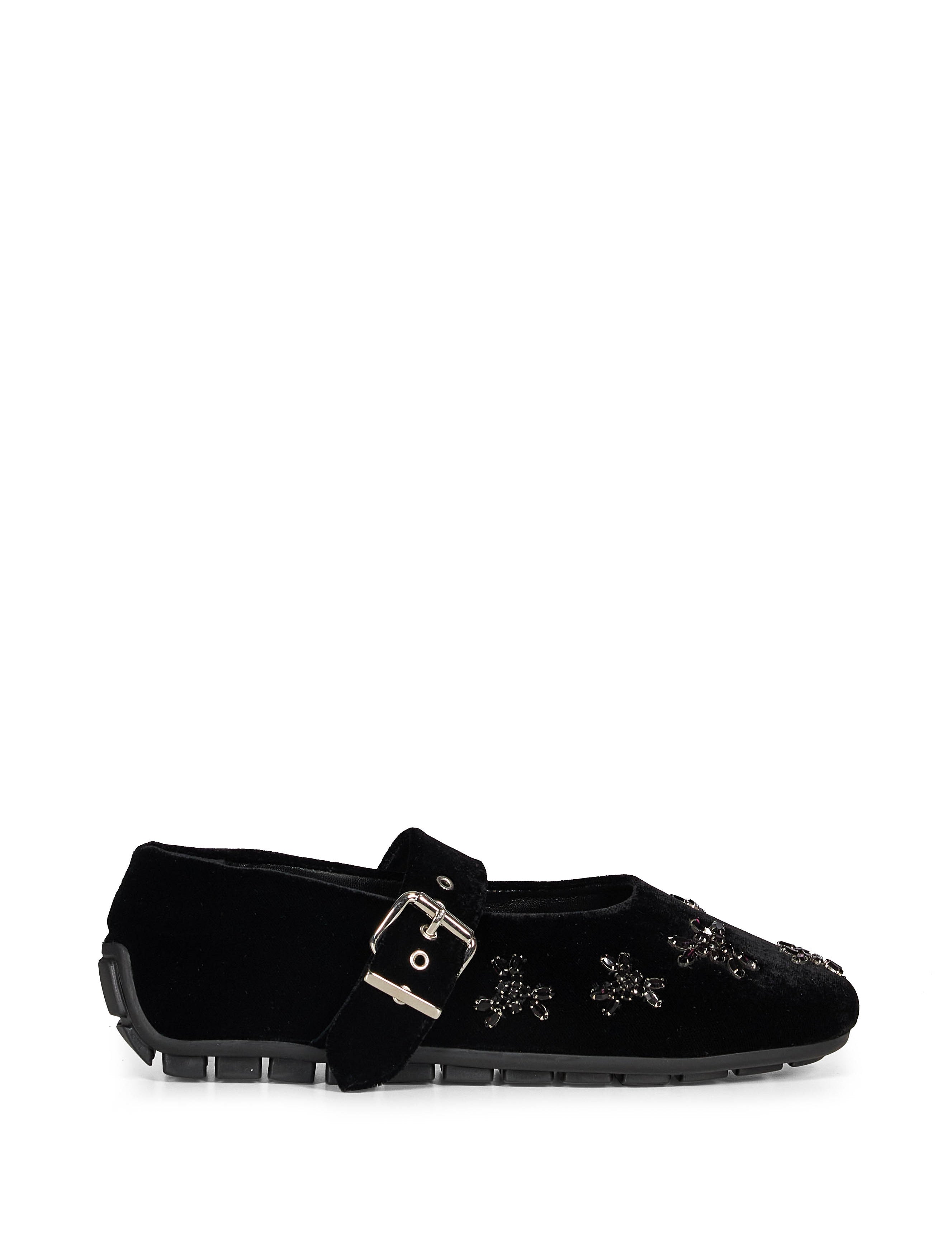 Ballerina Mary Jane turbo in nero 