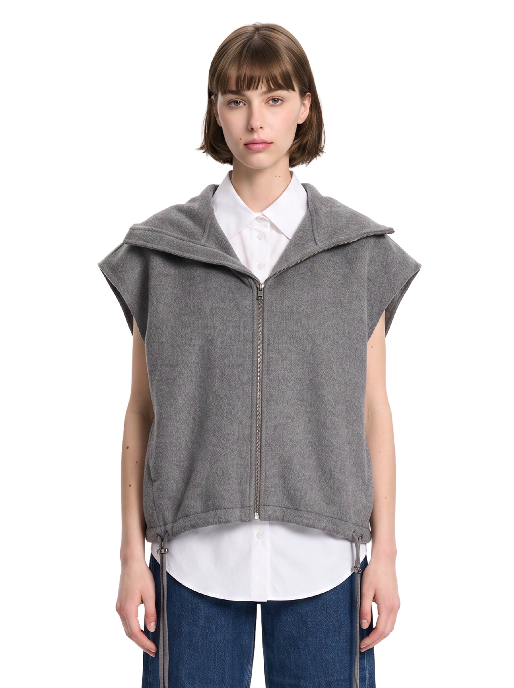 Giubbotto Juno in grigio chiaro 