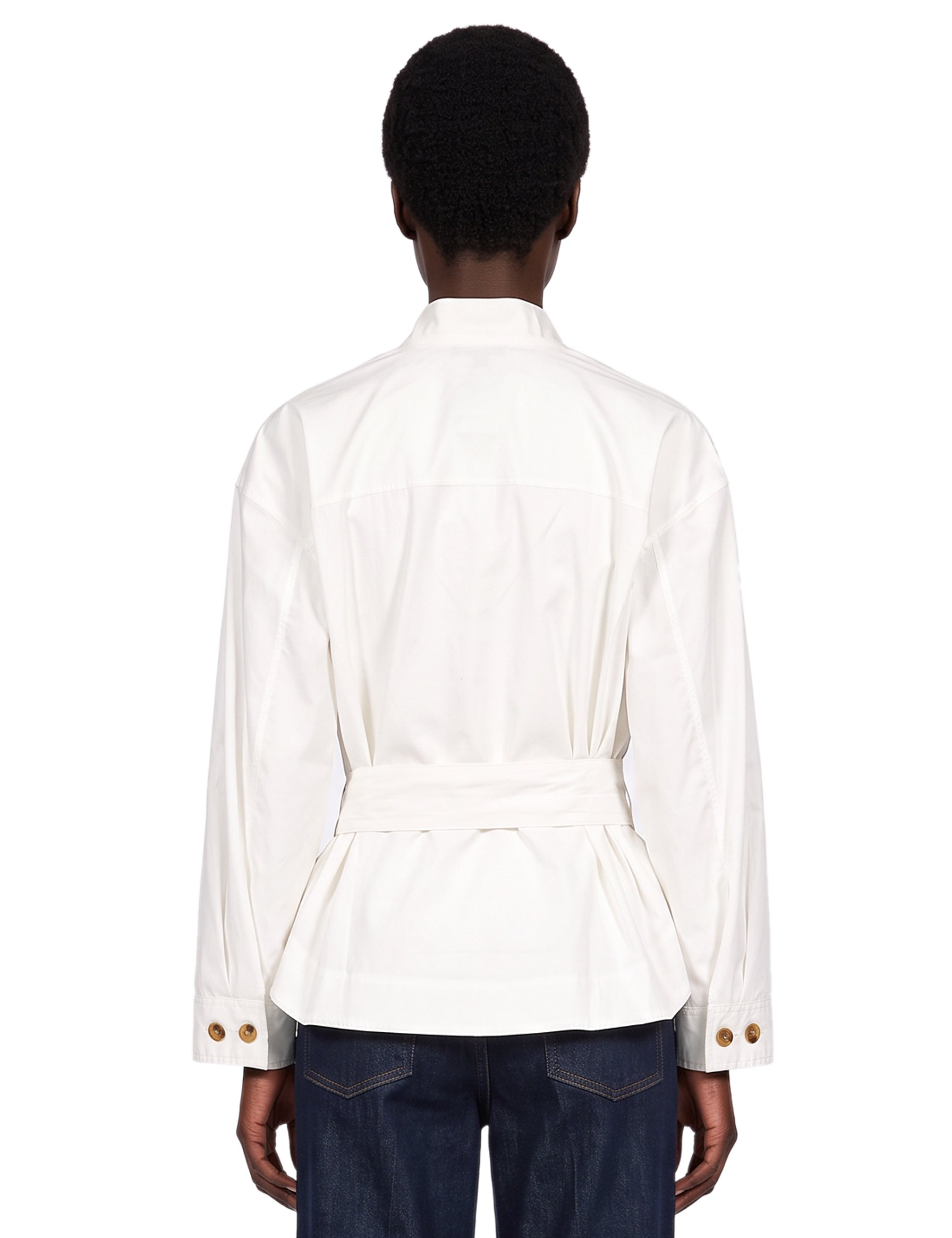 Camicia Lizzie in bianco 