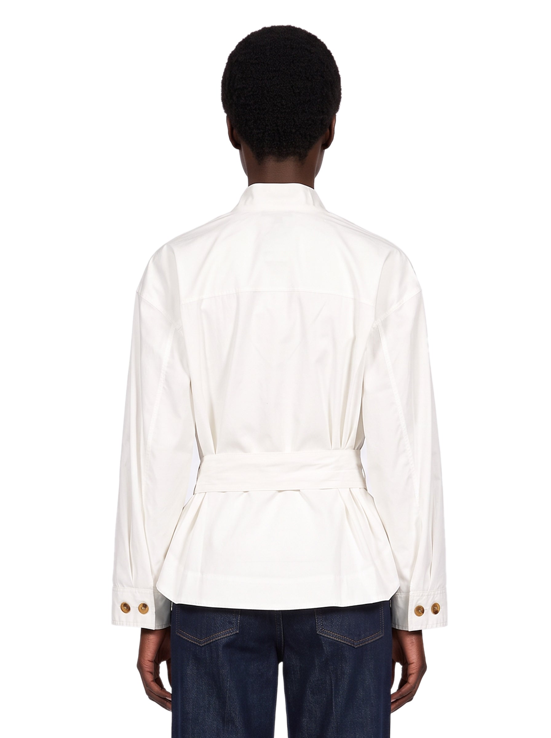 Camicia Lizzie in bianco 