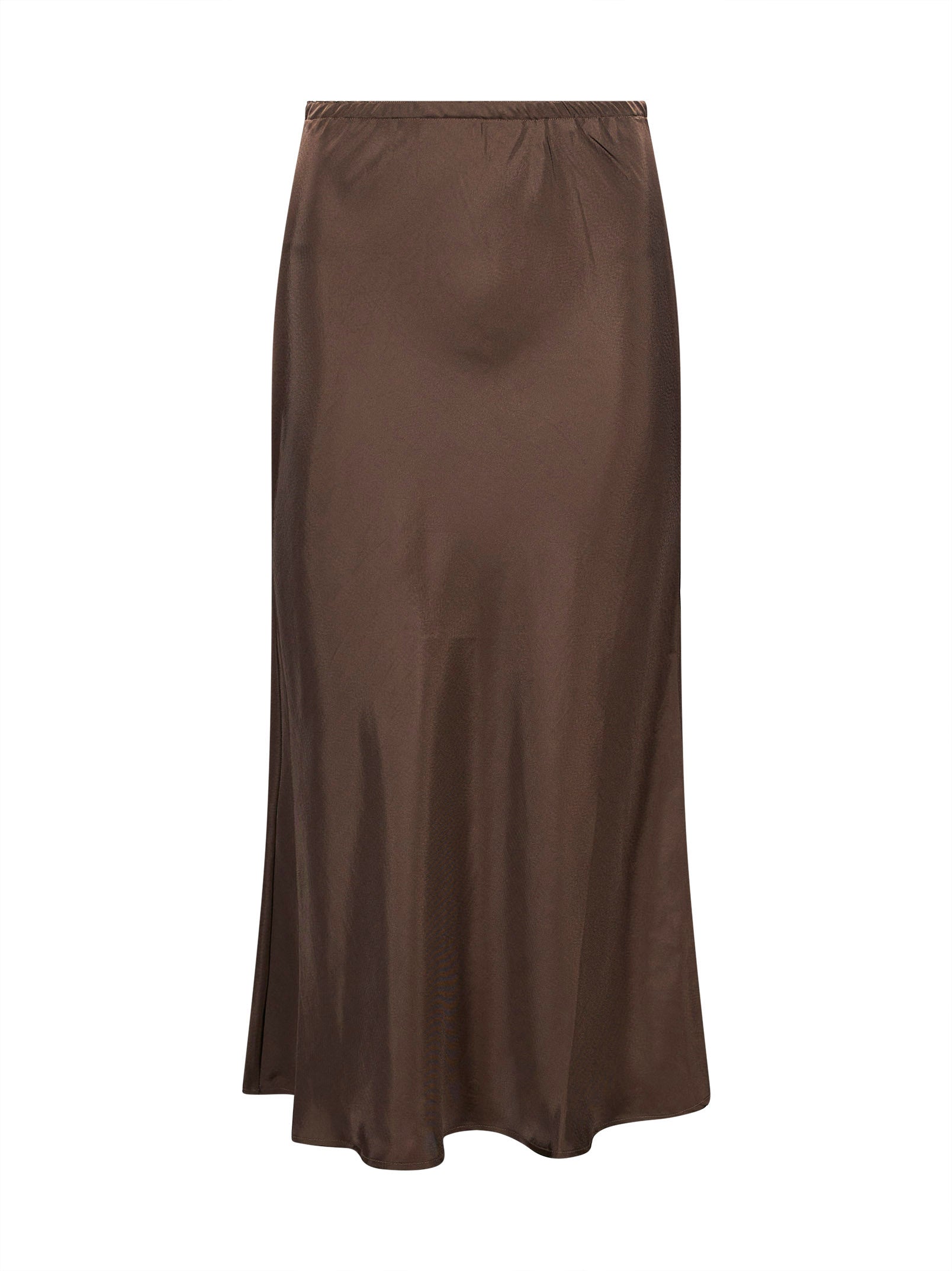 Gonna midi Fever in marrone 
