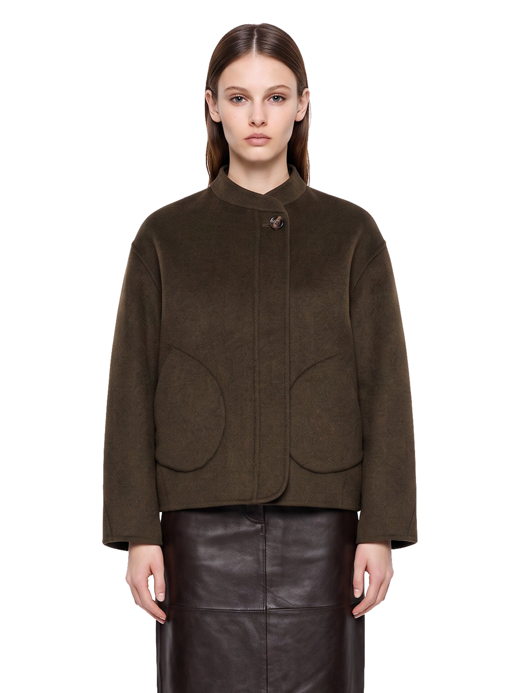 Cappotto Windsor in verde 
