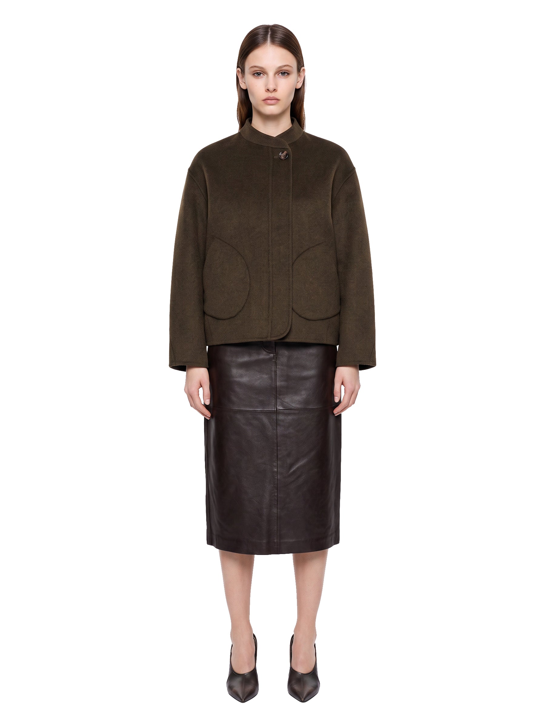 Cappotto Windsor in verde 