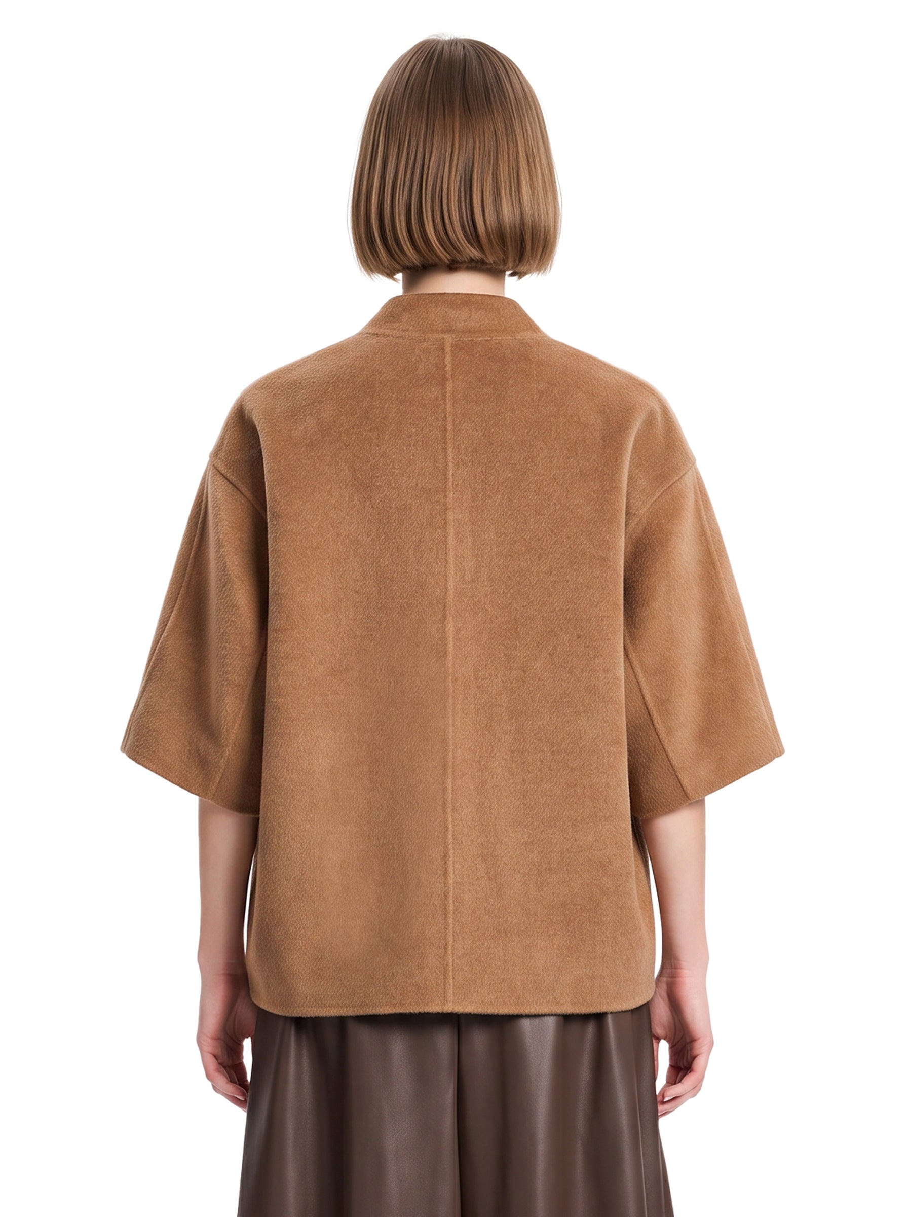 Cappotto corto Windsor in marrone 