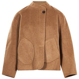 Cappotto corto Windsor in marrone 