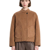 Cappotto corto Windsor in marrone 
