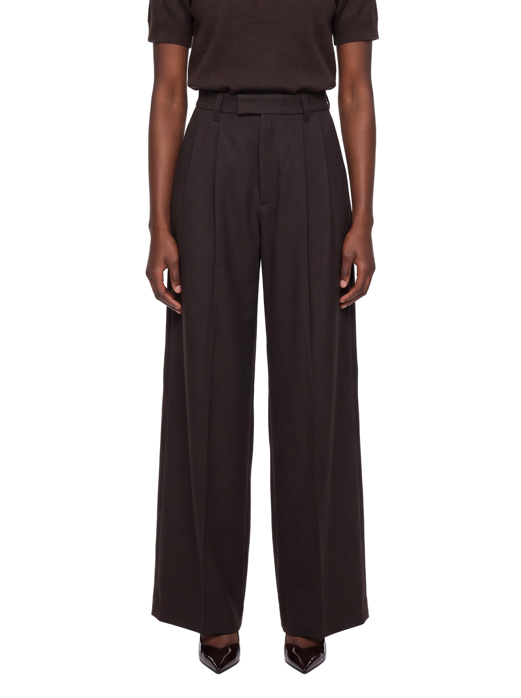 Pantaloni Laumiere in marrone 