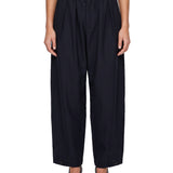 Pantaloni elasticizzati in cotone Vernon in blu 