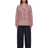 Pantaloni elasticizzati in cotone Vernon in blu 