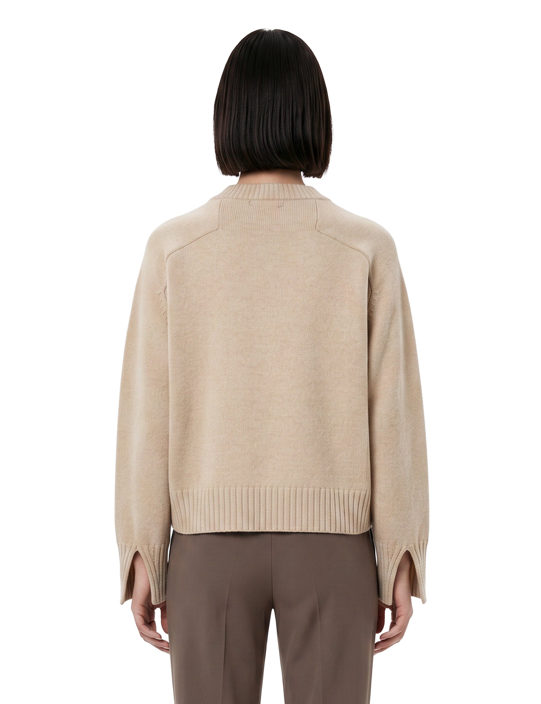 Maglione a girocollo Will in beige 