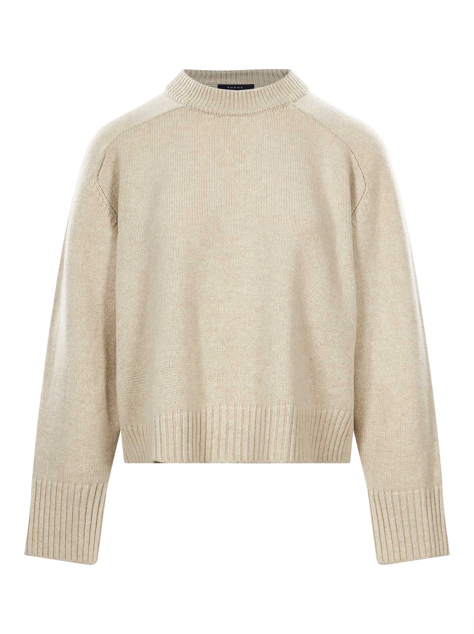 Maglione a girocollo Will in beige 