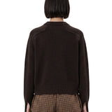 Maglione a girocollo Will in marrone 