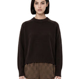 Maglione a girocollo Will in marrone 