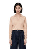 Pink long-sleeved Fleming polo shirt