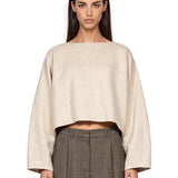 Pullover Hora in avorio 