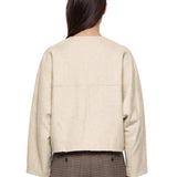 Pullover Hora in avorio 
