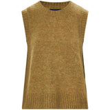 Gilet Namaste in maglia in verde khaki 