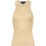 Canotta Kenzie in seta in beige 