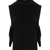 Gilet in maglia Uzel in nero 