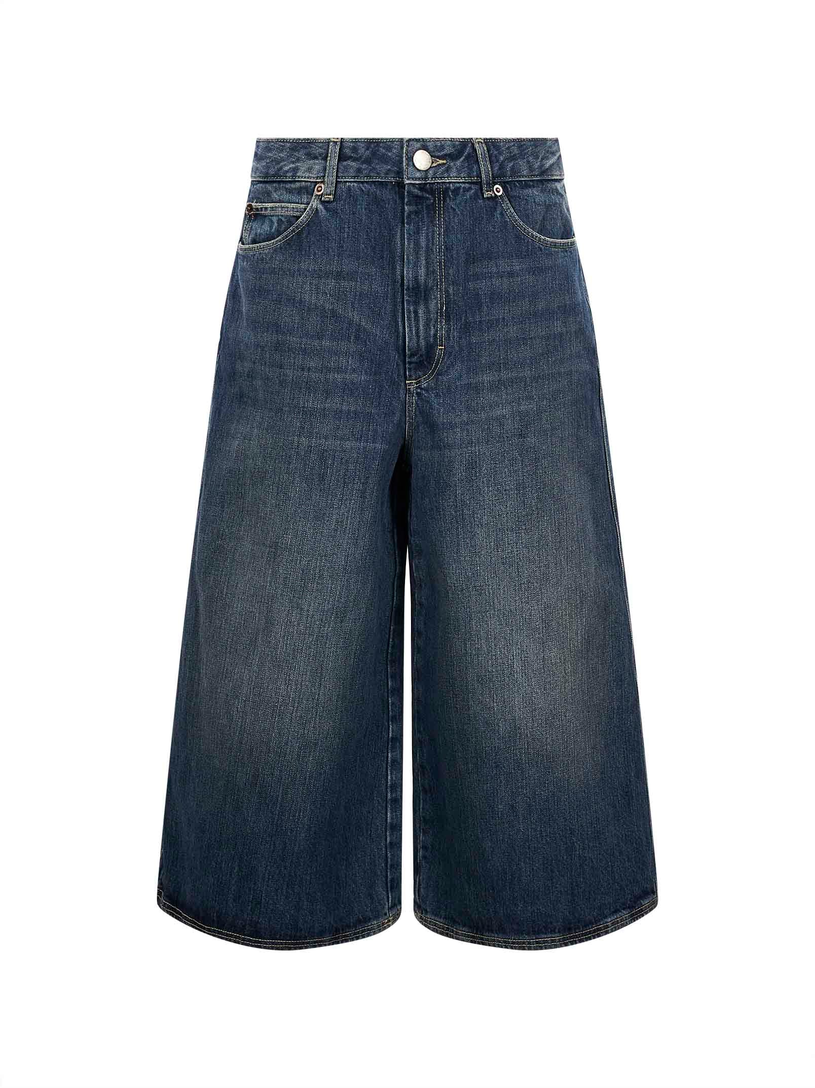 Bermuda in denim Joyce in blu 