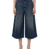 Bermuda in denim Joyce in blu 