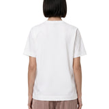 T-shirt oversized in bianco 