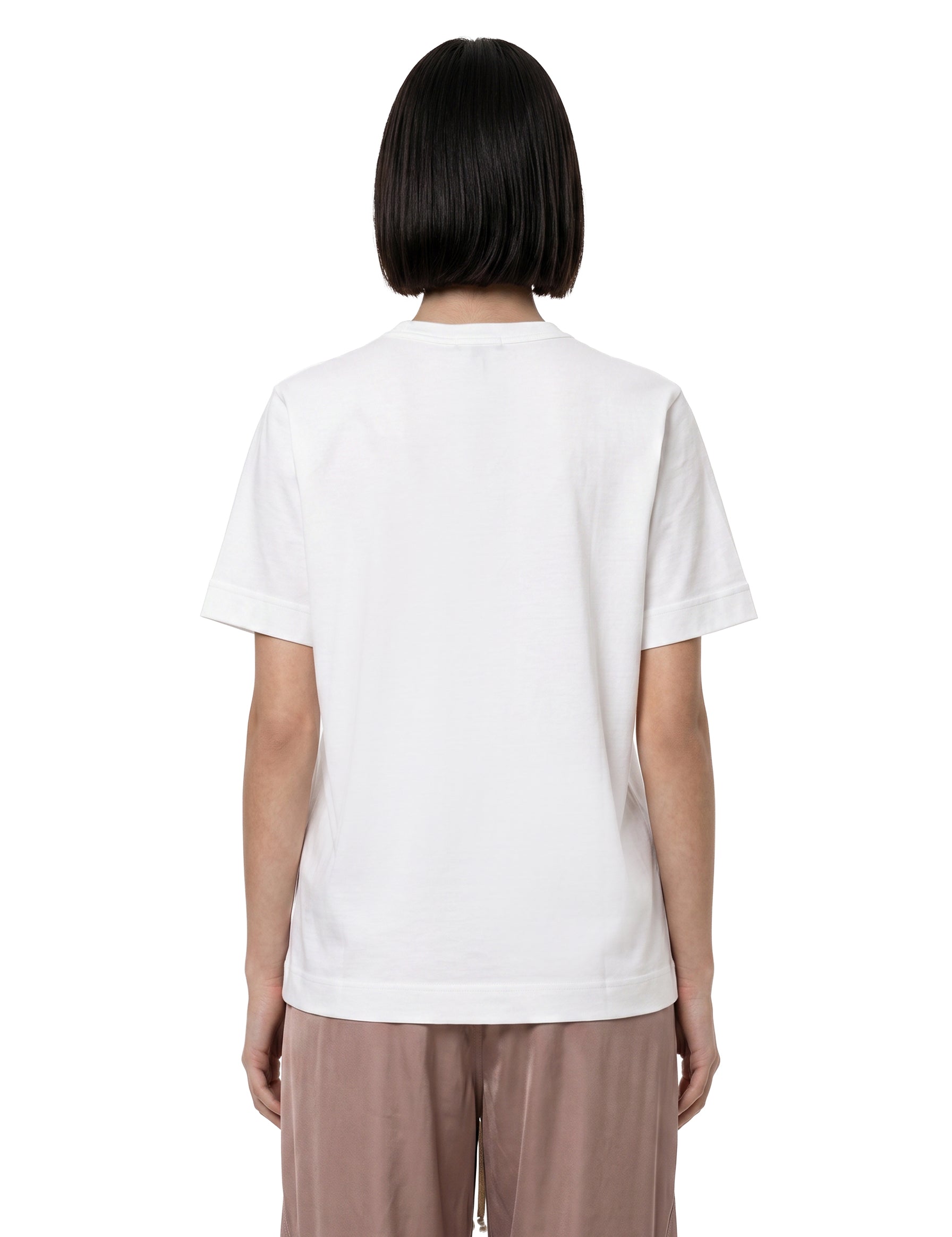 T-shirt oversized in bianco 