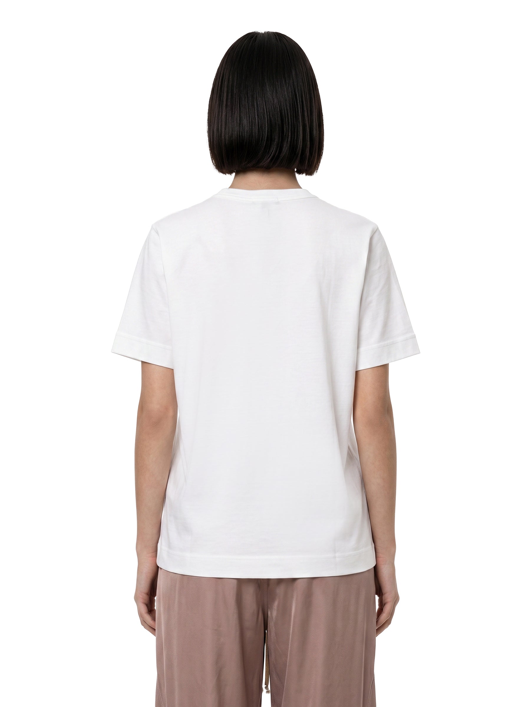 T-shirt oversized in bianco 